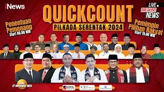 LIVE - Quick Count Pilkada Serentak 2024 | Rabu, 27 November 2024