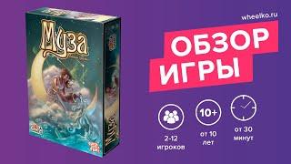 Настольная игра "Муза" - краткий обзор от магазина Wheelko