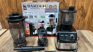 Bardefu 3 in 1 juicer blender set, Chopper, Spice Grinder, Juicer blender Jug 3Ltr large size best