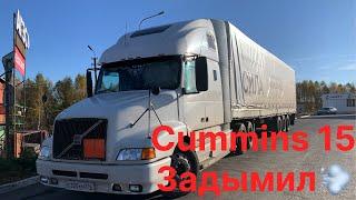ДЫМ на Cummins 15isx/ замена крана тормоза прицепа.