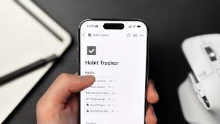 How to build a Habit Tracker in Notion