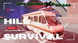 BeamNG.drive hill survival crash (breaking bad cook Rv)