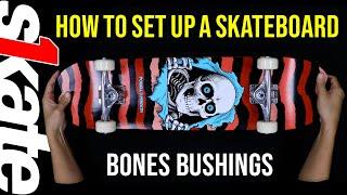 Skate One - How to Install Bones Bushings