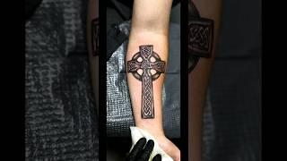 Celtic Cross Tattoo. #inked