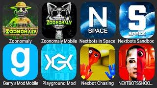 Zoonomaly Steam,Garry'sMod,Netbots Shooter Sandbox,Playground Mod,Zoonomaly Mobile,Nextbots in Space