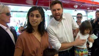 JD Vance and his family visit St. Cloud diner on campaign trail