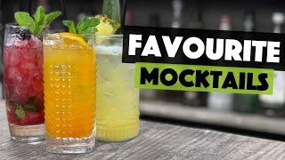 MY FAVOURITES | Best Mocktails Recipes for Dry January | Steve the Barman