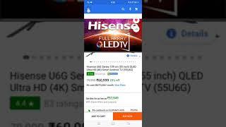 hisense u6g #hisense #shorts hisense tv