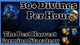 FARMING 30 DIVINES / HOUR  WITH HARVEST CROP ROTATION - POE1 PHRECIA