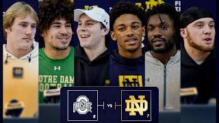 College Football Playoff: Ohio St | Post-Practice Press Conference (1.15.25) | Notre Dame Football