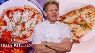 Pizza Party - Chefs Trying To Impress Gordon With Gourmet Pizzas | Hell's Kitchen