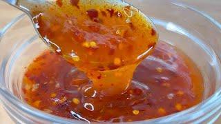 Best Homemade Sweet Chili Sauce: Ready in 3 min! Super easy recipe!