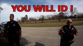 GIVE US YOUR ID NOPE id refusal first amendment audit