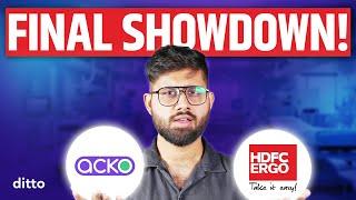 Acko Platinum vs HDFC ERGO Optima Secure | Which is BETTER?| DETAILED Comparison & UNBIASED Analysis