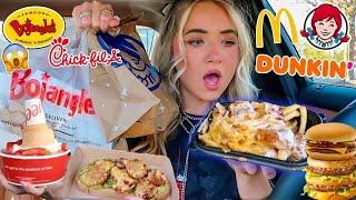 TRYING FAST FOOD HACKS FOR 24 HOURS!