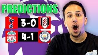 Can Man City STOP Liverpool? [PREMIER LEAGUE PREDICTIONS]