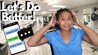 Unprofessional Black Hairstylist RANT