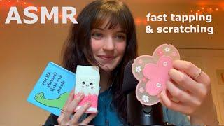 ASMR ~ Fast Tapping and Scratching Triggers for Tingles!