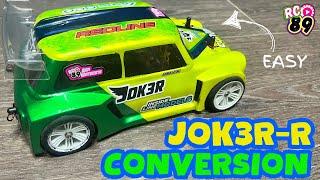 Epic BATTCAVE Transformation: JOK3R to JOK3R-R Revealed!