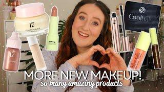 FULL FACE OF NEW MAKEUP! 17 Cosmetics, Made By Mitchell, Technic & Cosmic Brushes *ALL* CRUELTY FREE