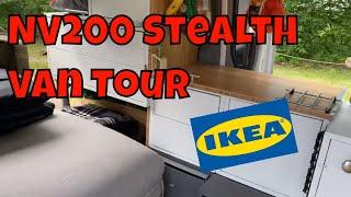 Stealth Nissan NV200 Camper Van Build on a Budget