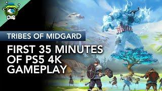 Tribes of Midgard | First 35 Minutes of Gameplay in PS5 4K - [NO COMMENTARY]