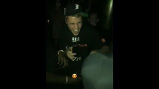 Justin Bieber & Poo Bear - Hyde Sunset Nightclub - Los Angeles, California - September 3, 2017