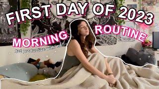 MY FIRST DAY OF 2023 MORNING ROUTINE !!