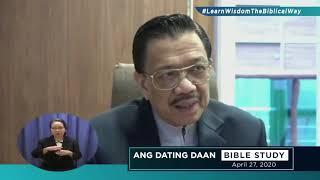 ANG DATING DAAN | BIBLE EXPOSITION | BIBLE STUDY |  ITANONG MO KAY SORIANO | 24/7 | 911263