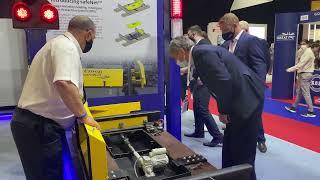 A demo of Emeg safeNet's facial recognition & automatic derailer | Depot Protection System (DPS)