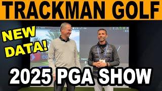 Trackman Golf at the 2025 PGA Show! New Data Points & Software Features!