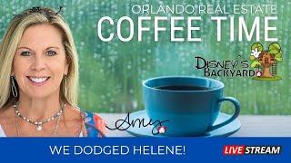 Coffee Time Live | Orlando Real Estate | Amy Kidwell from Disney's Backyard