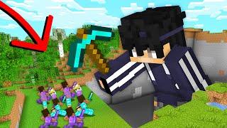 Minecraft Manhunt (1V2) But I Secretly used GIANT Mode...