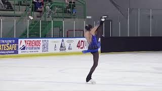 Calista McLeod | Juvenile Girls Free Skate | 2025 Midwestern Sectional Singles Final