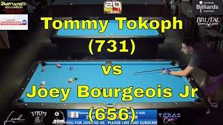 Tommy Tokoph vs Joey Bourgeois Jr / 210 Nine Ball Tour Stop #2