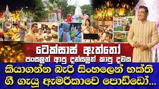 කියාගන්න බැරි සිංහලෙන් හැඩට කතාකරන ඇමරිකාවේ හුරතල් පොඩ්ඩෝ| දන්සලටයි පන්සලටයි ආපු ටෙක්සාස් ඇත්තෝ|