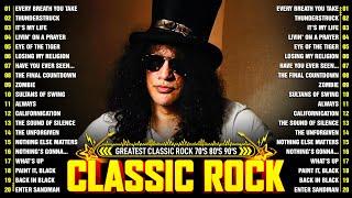 Metallica, Nirvana, ACDC, Queen, Aerosmith, Bon Jovi, Guns N RosesClassic Rock Songs 70s 80s 90s