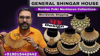 Celebrity Kundan, Polki, Moissanite Fusion, Stone Necklaces | Imitation Jewelry Wholesale Market