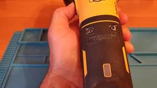 Dewalt dwe4357 strange error