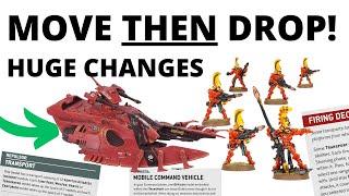 MASSIVE 40K Transport Updates - Land Raider Assault Ramps, Primaris Transports and Move-then-Drop!