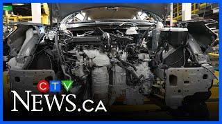 Trump escalates trade war with Canada with 25 per cent tariffs on all cars made outside the U.S.