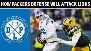 Daily DLP: How Green Bay Packers Defense Will Attack The Lions | Detroit Lions Podcast