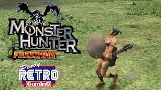 Monster Hunter Freedom (PSP) - (1  Village Quest | Raid the Wyvern's Nest)