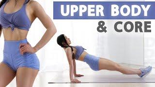 10 Min Upper Body & Core Workout | 2 Weeks Shred Challenge 2021