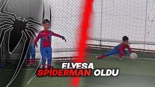 Elyesa kalede Spider-Man oldu 