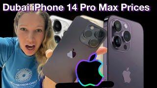 iPhone 14 Pro Max  Dubai (UAE) prices comparing Europe  and USA 