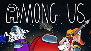 Detective Burgerman is on the case! - AMONG US LIVE!!! #amongus  #funny #memes