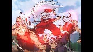 Inuyasha - youkai inuyasha kills bandits scene