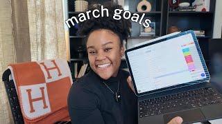 MARCH RESET! Goal setting for wedding, fitness & finances