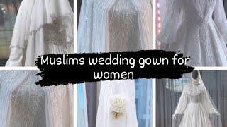 Stunning Muslim Wedding Dresses That Will Make You Swoon Muslims gown #video From